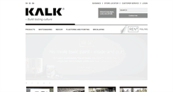 Desktop Screenshot of kalk.com