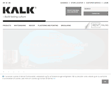 Tablet Screenshot of kalk.com